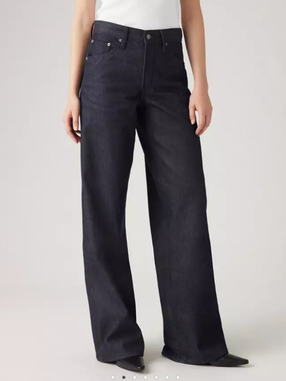 Levi's® Wellthread® Women's Xl Baggy Straight Pants (W26 L29) EXC Condition